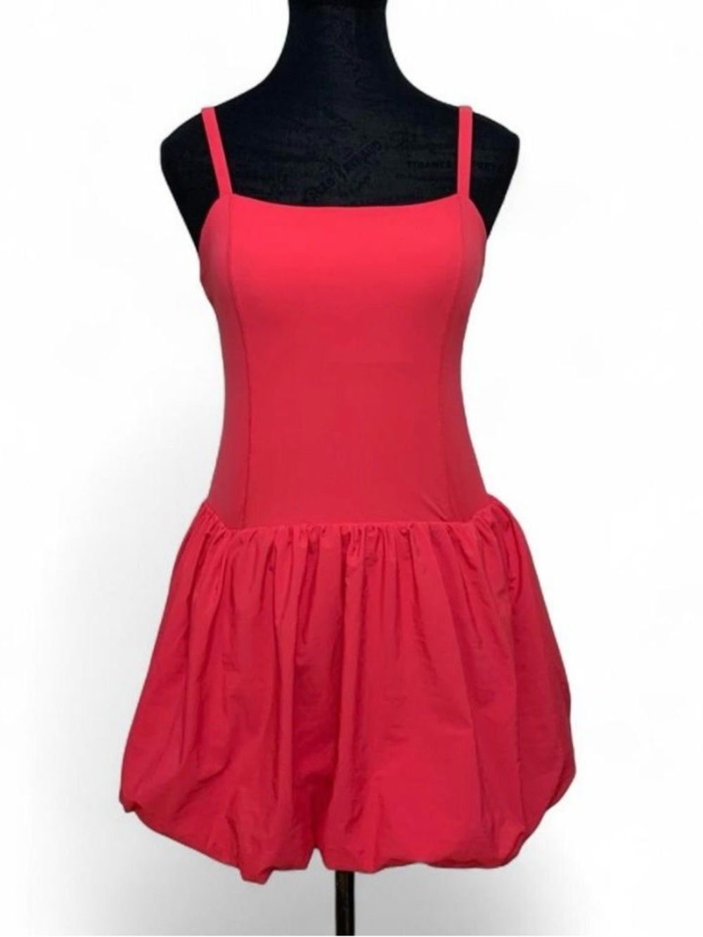NWT Joy Lab Hot Pink Active Dress Bubble Hem Skirt Built In Shorts Women’s Sz M